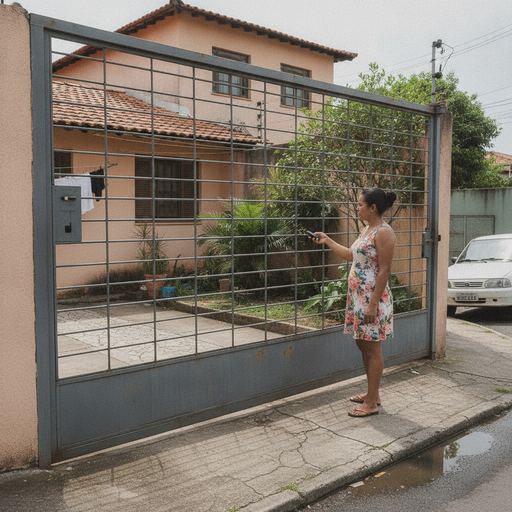 Portão não abre — conserto pela MR System