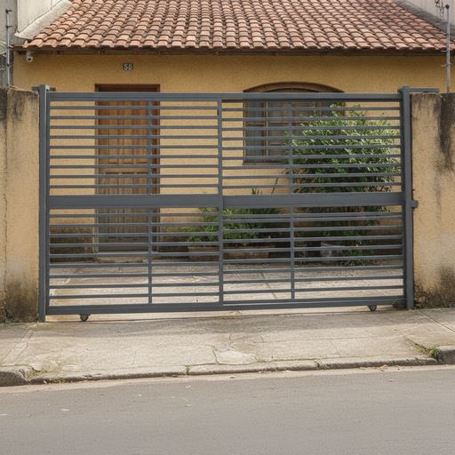 Portão para no meio do percurso — conserto pela MR System